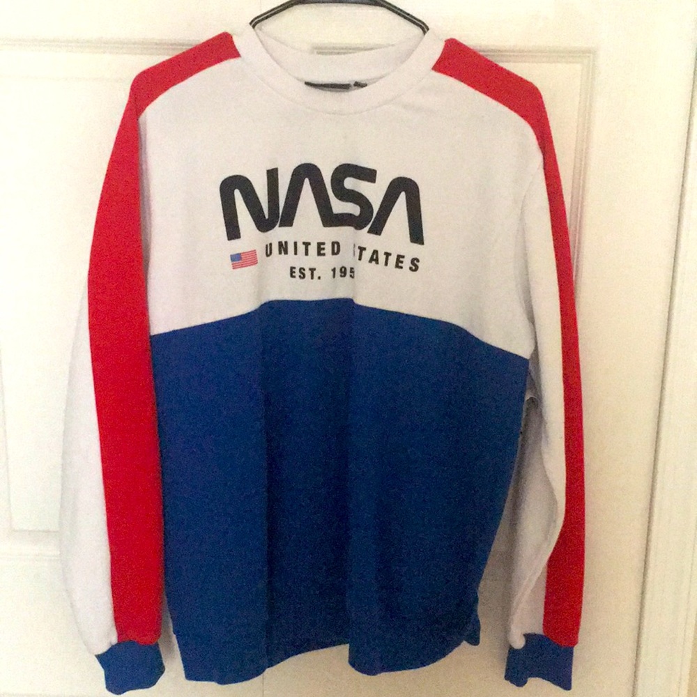 Chemistry NASA crewneck sweater